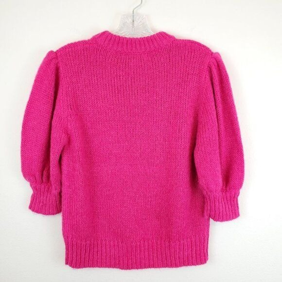 Rebecca Minkoff Olive sweater in fuchsia - Picture 9 of 9